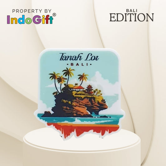Magnet Kulkas Pulau Bali Akrilik Premium Tipe 04 IndoGift