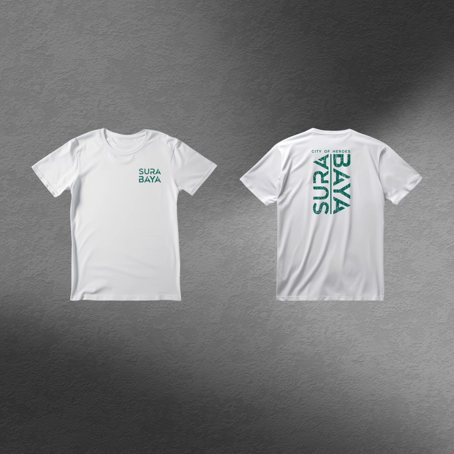 IndoGift Tshirt Kaos Surabaya Tipe 10 Ikonik Kota Pahlawan