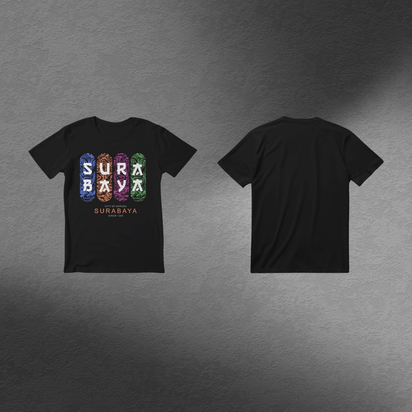 IndoGift Tshirt Kaos Surabaya Tipe 15 Ikonik Kota Pahlawan