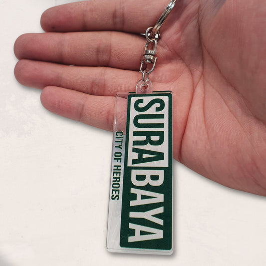 IndoGift Gantungan Kunci Tipe 22 Desain Ikonik Kota Surabaya - IndoGift