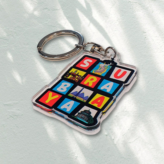 IndoGift Gantungan Kunci Tipe 93 Desain Ikonik Kota Surabaya - IndoGift