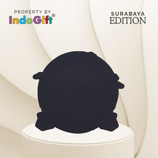 IndoGift Stiker Magnet Kulkas Akrilik Tipe 16 Kota Surabaya - IndoGift