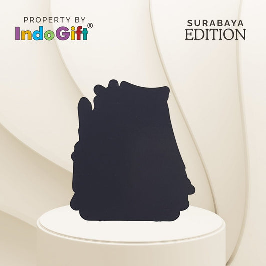 IndoGift Stiker Magnet Kulkas Akrilik Tipe 19 Kota Surabaya - IndoGift