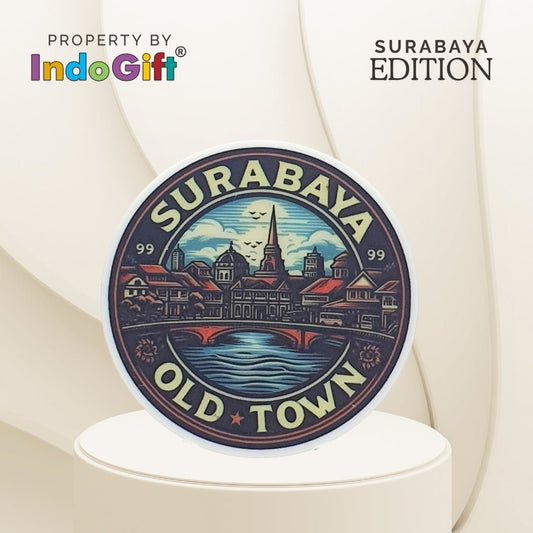 IndoGift Stiker Magnet Kulkas Akrilik Tipe 28 Kota Surabaya - IndoGift