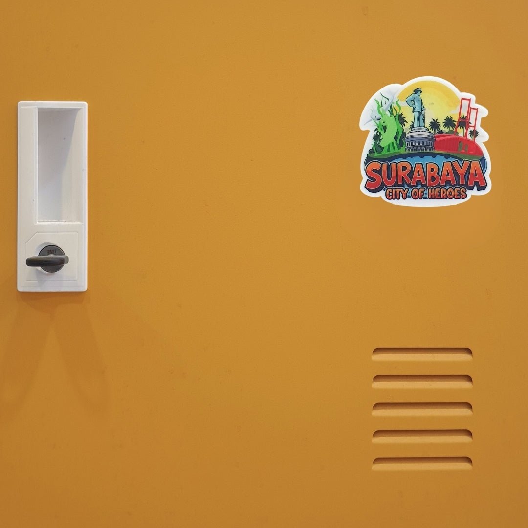IndoGift Stiker Magnet Kulkas Akrilik Tipe 36 Kota Surabaya - IndoGift