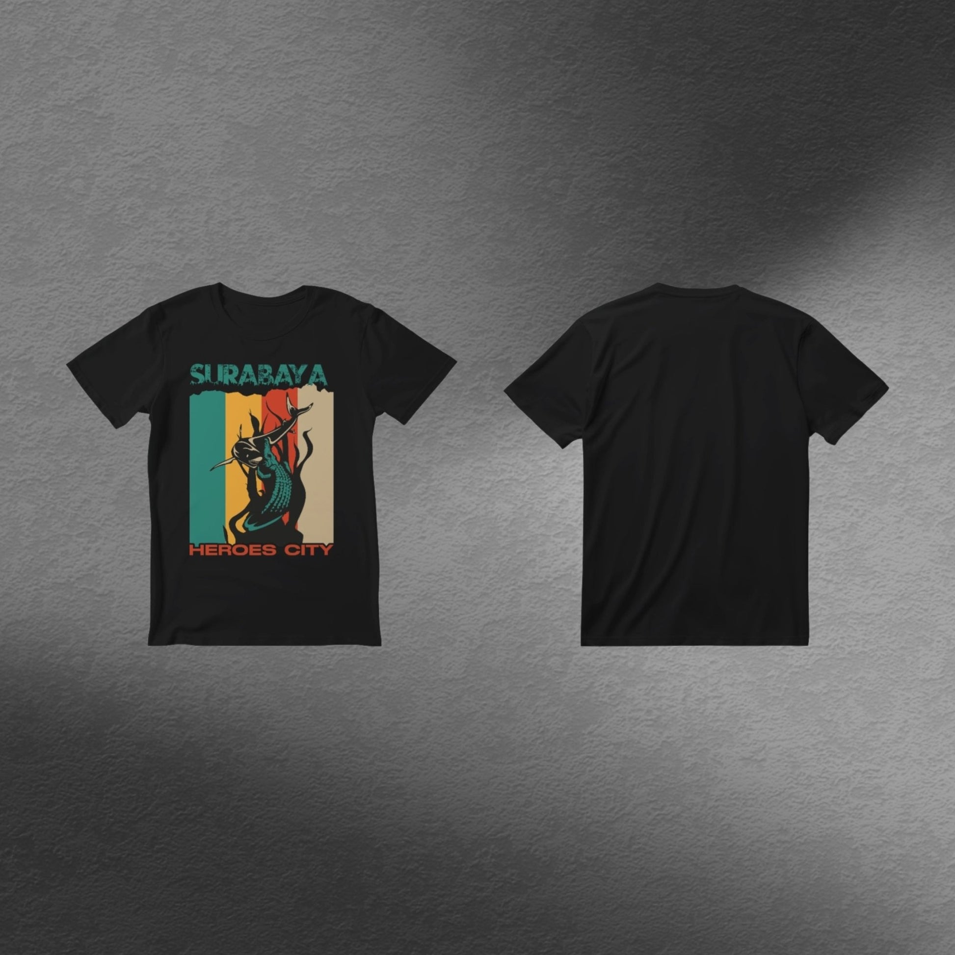 IndoGift Tshirt Kaos Surabaya Tipe 13 Ikonik Kota Pahlawan - IndoGift