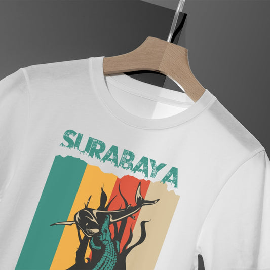 IndoGift Tshirt Kaos Surabaya Tipe 13 Ikonik Kota Pahlawan - IndoGift