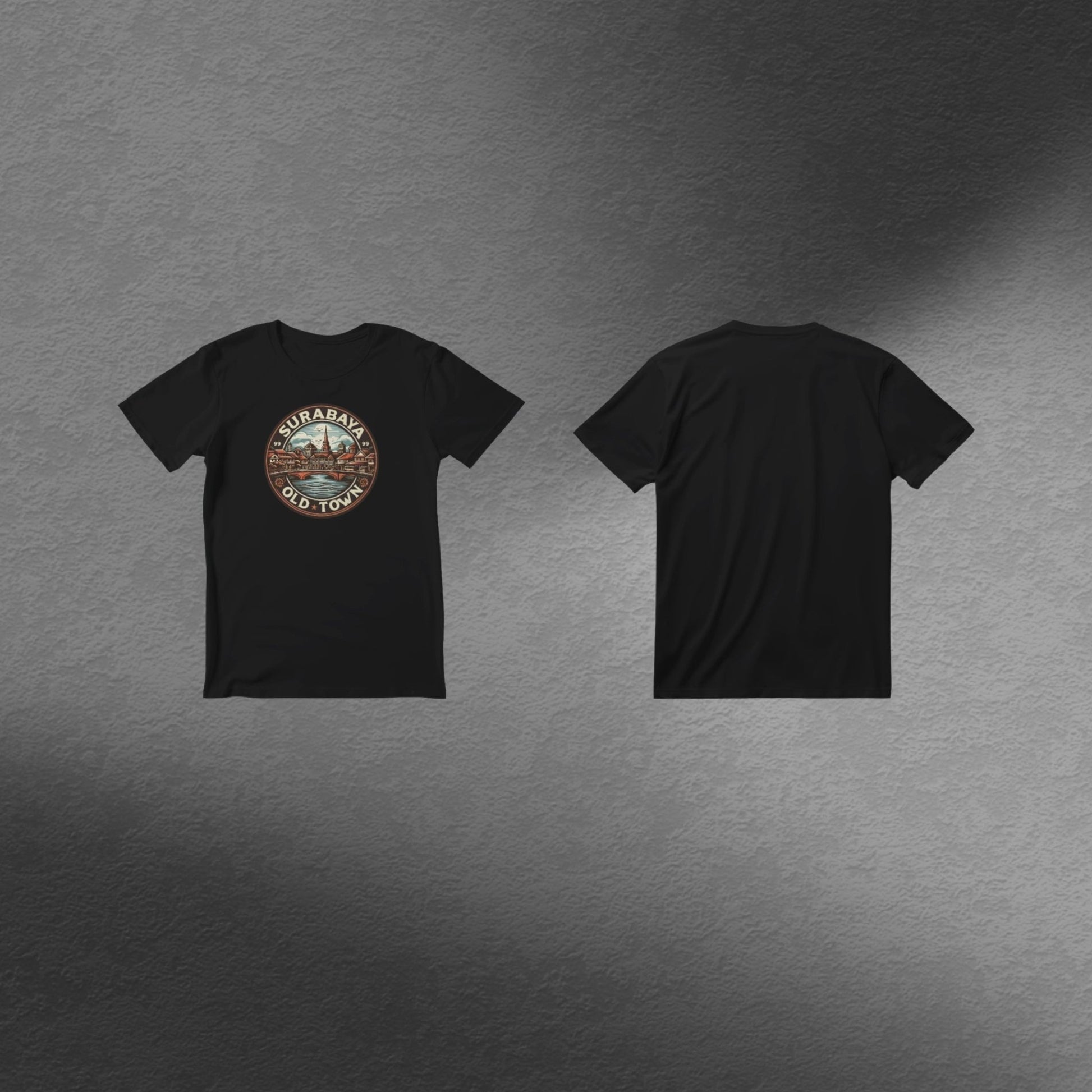 IndoGift Tshirt Kaos Surabaya Tipe 14 Ikonik Kota Pahlawan - IndoGift