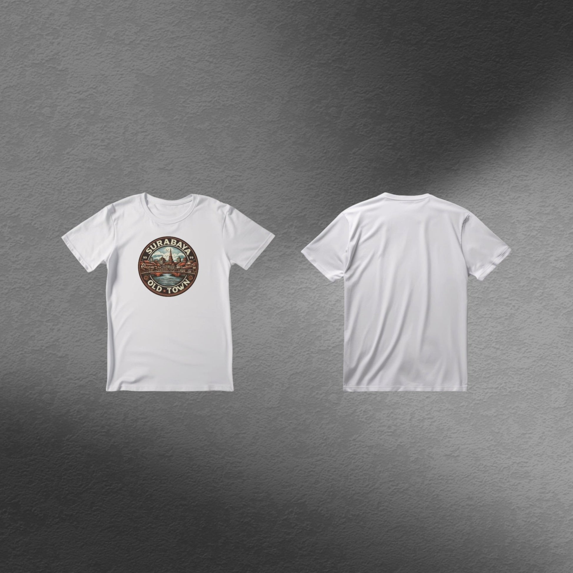 IndoGift Tshirt Kaos Surabaya Tipe 14 Ikonik Kota Pahlawan - IndoGift