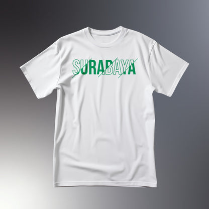 IndoGift Tshirt Kaos Surabaya Tipe 12 Ikonik Kota Pahlawan