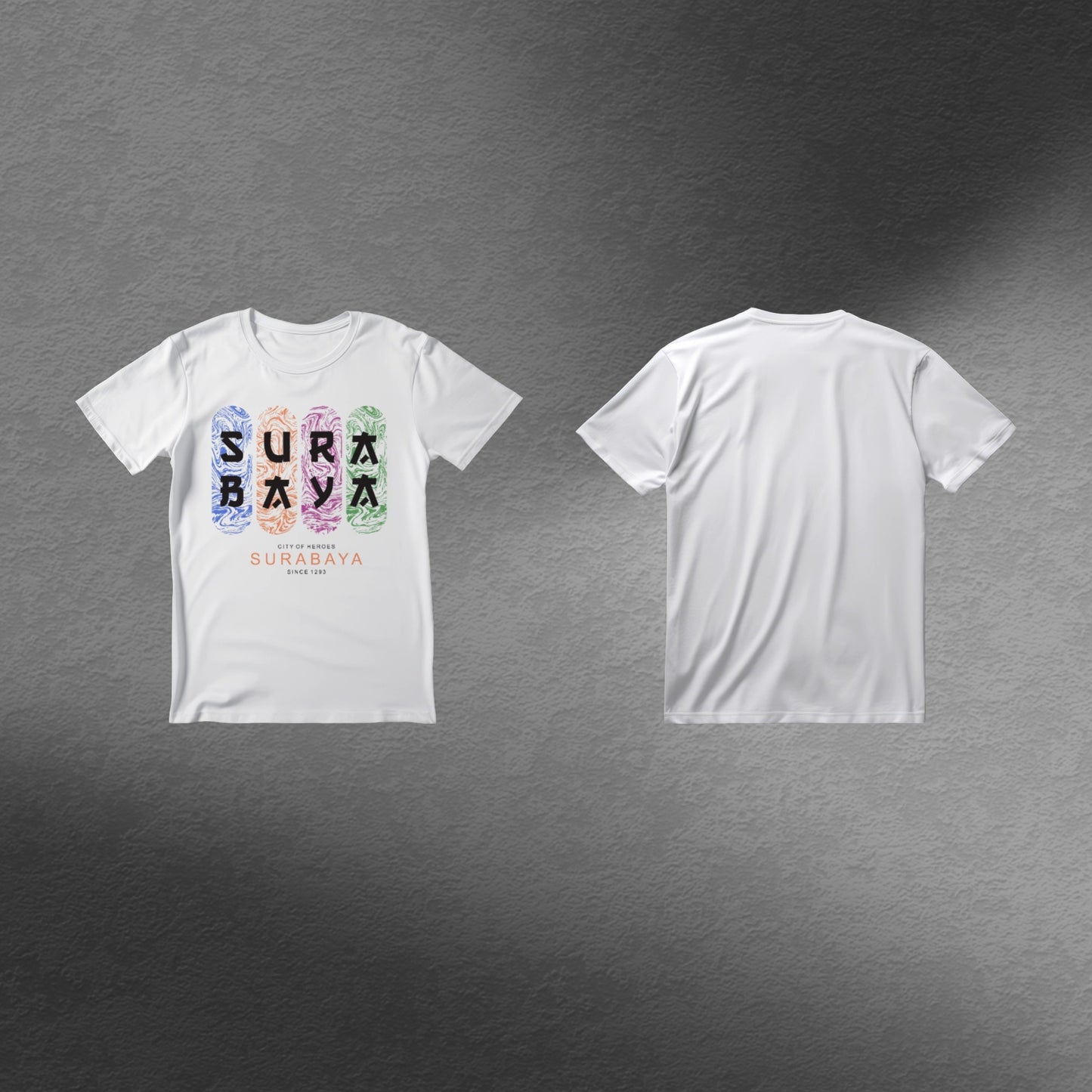 IndoGift Tshirt Kaos Surabaya Tipe 15 Ikonik Kota Pahlawan