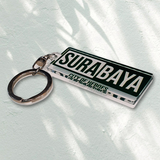 IndoGift Gantungan Kunci Tipe 22 Desain Ikonik Kota Surabaya
