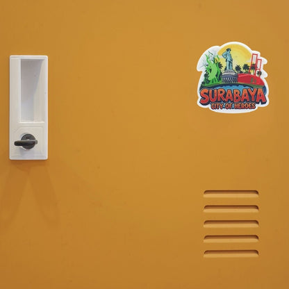 IndoGift Stiker Magnet Kulkas Akrilik Tipe 36 Kota Surabaya - IndoGift