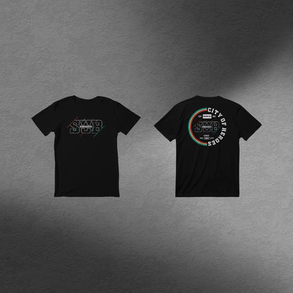 IndoGift Tshirt Kaos Surabaya Tipe 09 Ikonik Kota Pahlawan - IndoGift